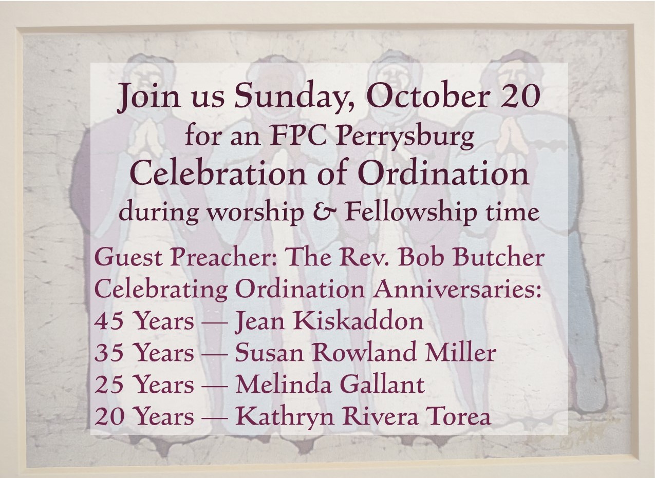 Ordination celebration